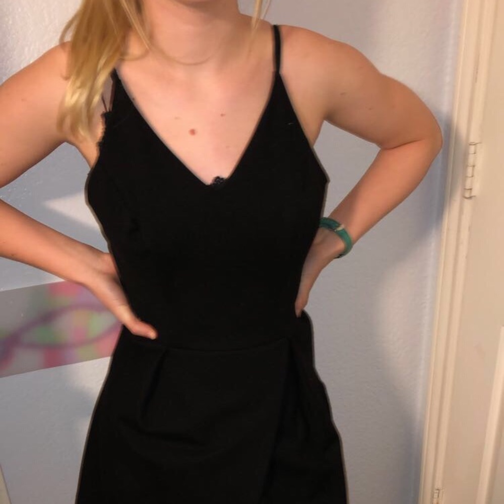 Classy black dress